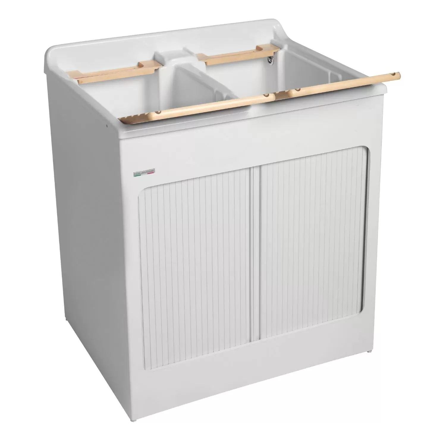 Mobile Lavatoio 80x60x84h Cm Con Vasca Lavacril Colavene Bianco 1 Mobile Lavatoio 80x60x84h Cm Con Vasca Lavacril Colavene Bianco