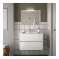 Mobile Sospeso Bagno Bianco 91x56cm Noja 900 Salgar | Competo