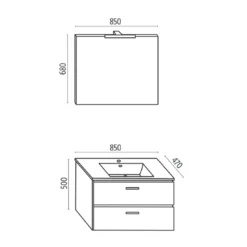 Mobile Sospeso Per Bagno 85x47 Cm Levi Mobili | Completo 6 Mobile Sospeso Per Bagno 85x47 Cm Levi Mobili | Completo -Vendite Ediliamo mobile sospeso per bagno 85x47 cm levi mobili completo 2