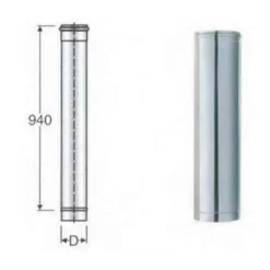 Modulo Lineare Acciaio AISI 316 200x95mm Polymaxacciai