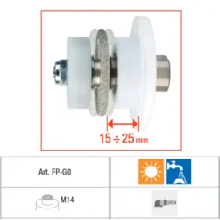 Mola Diamantata Per Gocciolatoio FP-GO Montolit 4 Mola Diamantata Per Gocciolatoio FP-GO Montolit -Vendite Ediliamo mola diamantata per goggiolatoio fp go montolit 1