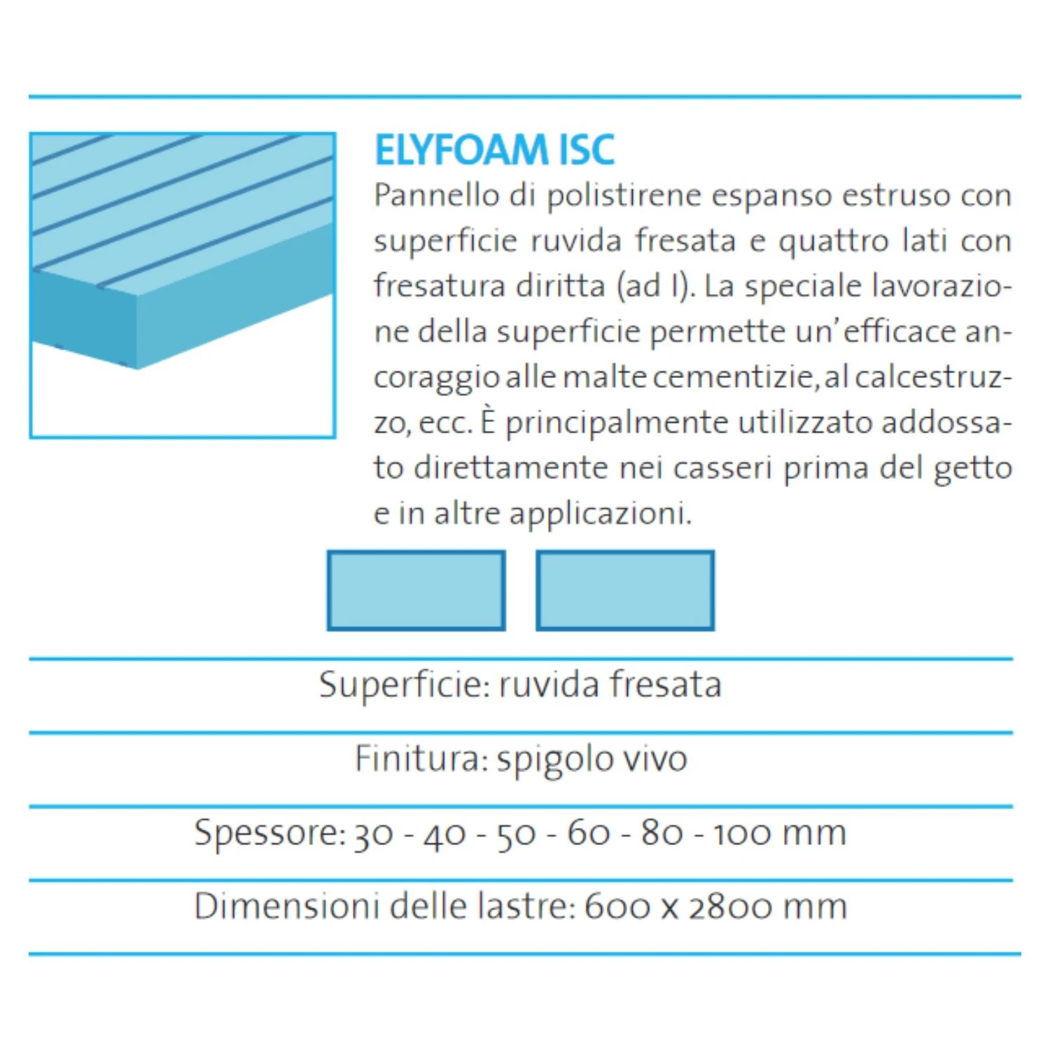Pannelli Isolanti Ruvidi Scanalati 280x60cm Elyfoam SC-BI Brianza 2 Pannelli Isolanti Ruvidi Scanalati 280x60cm Elyfoam SC-BI Brianza - immagine 2