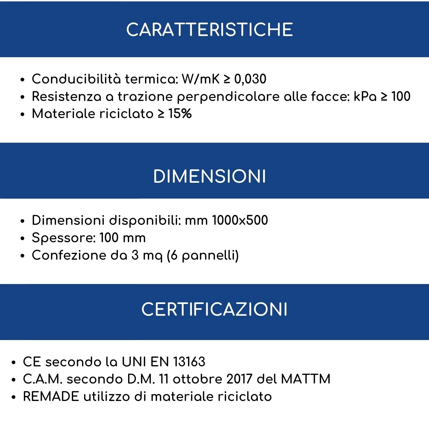 Pannello Termoisolante Ecoblack ECO 110 Polimediterranea 100x50x2sp 4 Pannello Termoisolante Ecoblack ECO 110 Polimediterranea 100x50x2sp - immagine 4