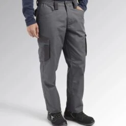 Pantaloni Da Lavoro DIADORA Staff Cargo Grigio