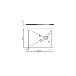 Piatto Doccia 100x70 Cm Bianco Como -Vendite Ediliamo piatto doccia 100x70 cm bianco aquana 2