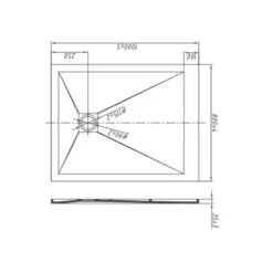 Piatto Doccia 100x80 Cm Antracite Como 15 Piatto Doccia 100x80 Cm Antracite Como -Vendite Ediliamo piatto doccia 100x80 cm antracite aquana 4