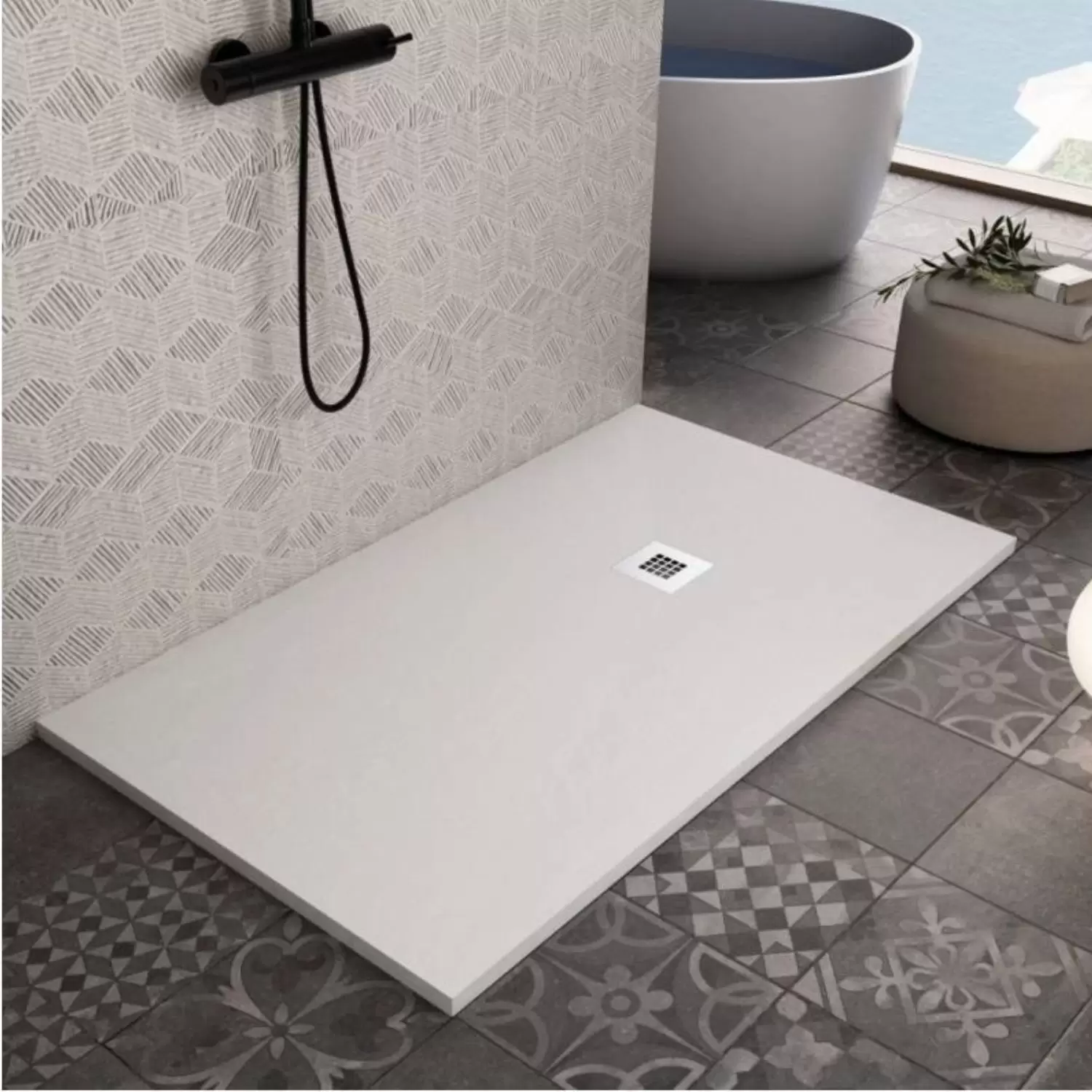 Piatto Doccia 120x70 Cm Bianco Como 1 Piatto Doccia 120x70 Cm Bianco Como