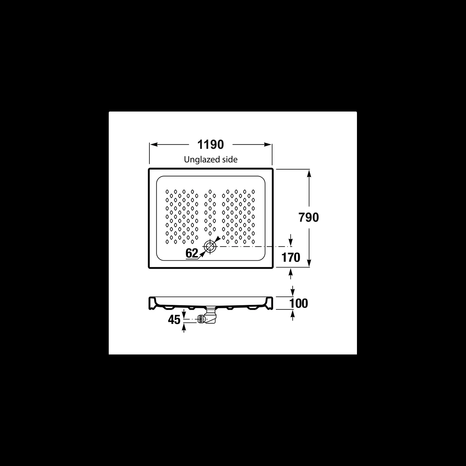 Piatto Doccia 120x80 Cm Ceramica A37477A000 Jika By Laufen 2 Piatto Doccia 120x80 Cm Ceramica A37477A000 Jika By Laufen - immagine 2