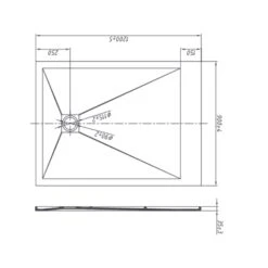 Piatto Doccia 120x90 Cm Antracite Como -Vendite Ediliamo piatto doccia 120x90 cm antracite aquana 6