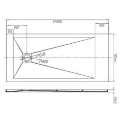 Piatto Doccia 150x70 Cm Bianco Como -Vendite Ediliamo piatto doccia 150x70 cm bianco aquana 3