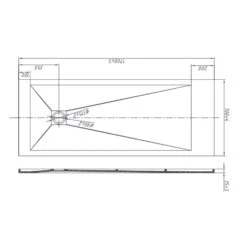 Piatto Doccia 170x70 Cm Antracite Como 17 Piatto Doccia 170x70 Cm Antracite Como -Vendite Ediliamo piatto doccia 170x70 cm antracite aquana 6