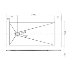 Piatto Doccia 170x80 Cm Antracite Como 14 Piatto Doccia 170x80 Cm Antracite Como -Vendite Ediliamo piatto doccia 170x80 cm antracite aquana 3