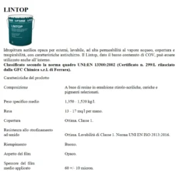 Pittura All'acqua Lavabile Colorata Lintop Linvea -Vendite Ediliamo pittura all acqua lavabile colorata lintop linvea 1