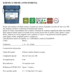 Pittura Anticondensa Ad Effetto Termico IGIENIX X-TREME ANTICONDENSA Linvea -Vendite Ediliamo pittura anticondensa ad effetto termico x treme linvea 1