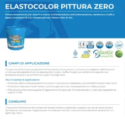 Pittura Elastomerica ELASTOCOLOR ZERO Mapei -Vendite Ediliamo pittura elastomerica elastocolor zero mapei 1