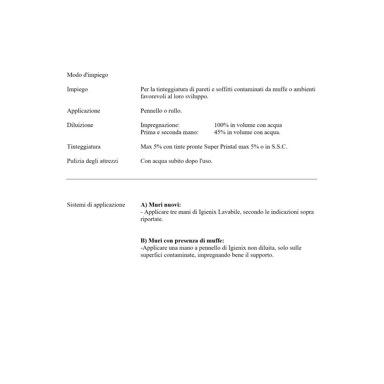 Pitture Per Interni Lavabile Bianca Igienix Lavabile Linvea 2 Pitture Per Interni Lavabile Bianca Igienix Lavabile Linvea - immagine 2