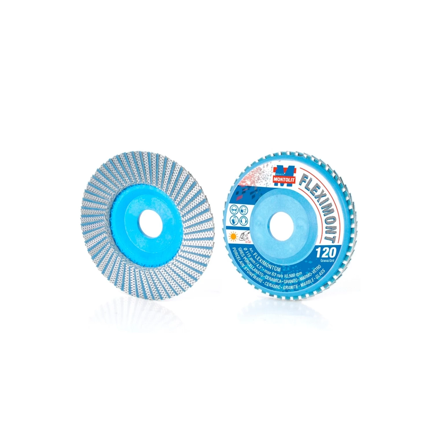Disco Diamantato Lamellare Grana Media 120 Montolit FLEXIMONTGM 1 Disco Diamantato Lamellare Grana Media 120 Montolit FLEXIMONTGM