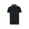 Polo In Cotone U-Power Way Black Carbon