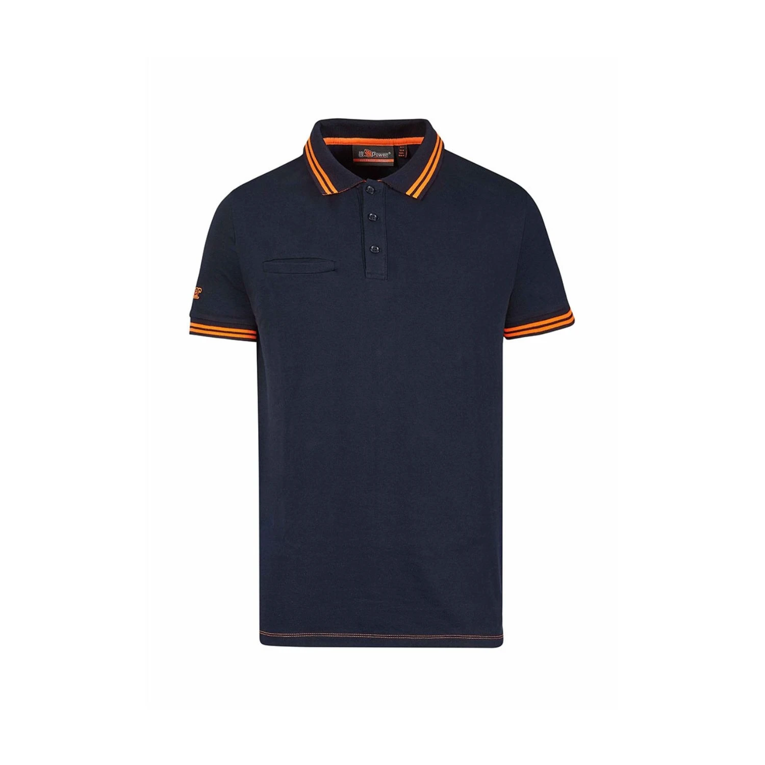 Polo In Cotone U-Power Way Deep Blue 1 Polo In Cotone U-Power Way Deep Blue