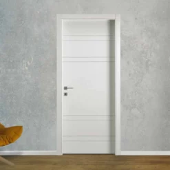 Porta Battente Reversibile Bianca Laccata DYNAMIC