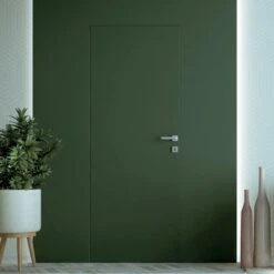 Porta Filomuro Scrigno Filo44 80x210 Cm: Moderna E Reversibile