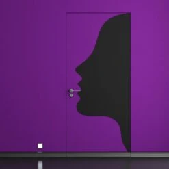 Porta Filomuro Scrigno Filo44 90x210 Cm: Moderna E Reversibile