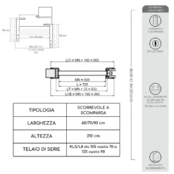 Porta Scorrevole Bianca Laccata CL -Vendite Ediliamo porta scorrevole bianca laccata cl doors 3