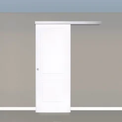 Porta Scorrevole Esterno Muro Bianca Laccata STYLE