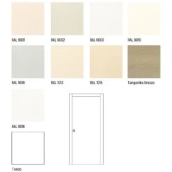 Porta Scorrevole Laccata Con Stipiti Scrigno 105 Mm -Vendite Ediliamo porta scorrevole laccata con stipiti scrigno 105 mm 2