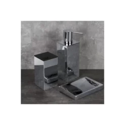 Portasapone Cromato Quadro Look Colombo B9320 -Vendite Ediliamo portasapone cromato quadro look colombo b9320 3