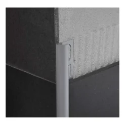 Profilo In Alluminio Anodizzato 270cm Cerfix Protrim Profilpas RA