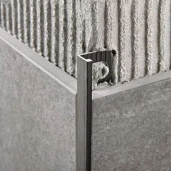 Profilo Per Rivestimenti 270 Cm Proterminal Nero Progress Profiles