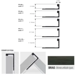Profilo Per Rivestimenti 270 Cm Proterminal Bronzo Anticato Progress Profiles 5 Profilo Per Rivestimenti 270 Cm Proterminal Bronzo Anticato Progress Profiles -Vendite Ediliamo profilo per rivestimenti 270 cm proterminal bronzo anticato progress profile 2