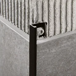 Profilo Per Rivestimenti 270 Cm Proterminal Stone Black Progress Profiles