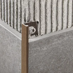 Profilo Per Rivestimenti 270 Cm Proterminal Stone Bronze Progress Profiles