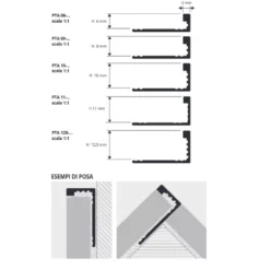 Profilo Per Rivestimenti 270 Cm Proterminal Stone Sand Progress Profiles -Vendite Ediliamo profilo per rivestimenti 270 cm proterminal stone sand progress profile 2