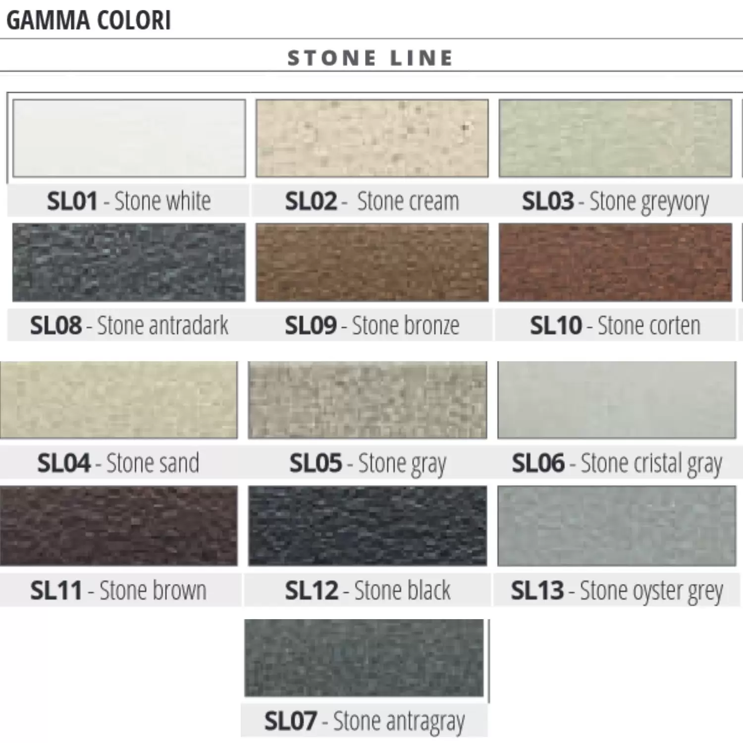 Profilo Rivestimenti 270cm Stone Crystal Gray Projolly Square PJQSA 3 Profilo Rivestimenti 270cm Stone Crystal Gray Projolly Square PJQSA - immagine 3