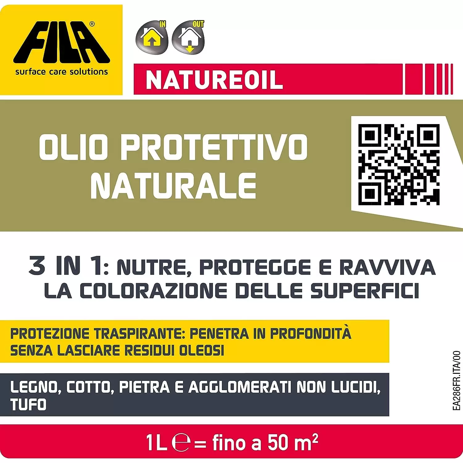 Protettivo Ravvivante Di Base Natur Oil Fila 1Lt 2 Protettivo Ravvivante Di Base Natur Oil Fila 1Lt - immagine 2