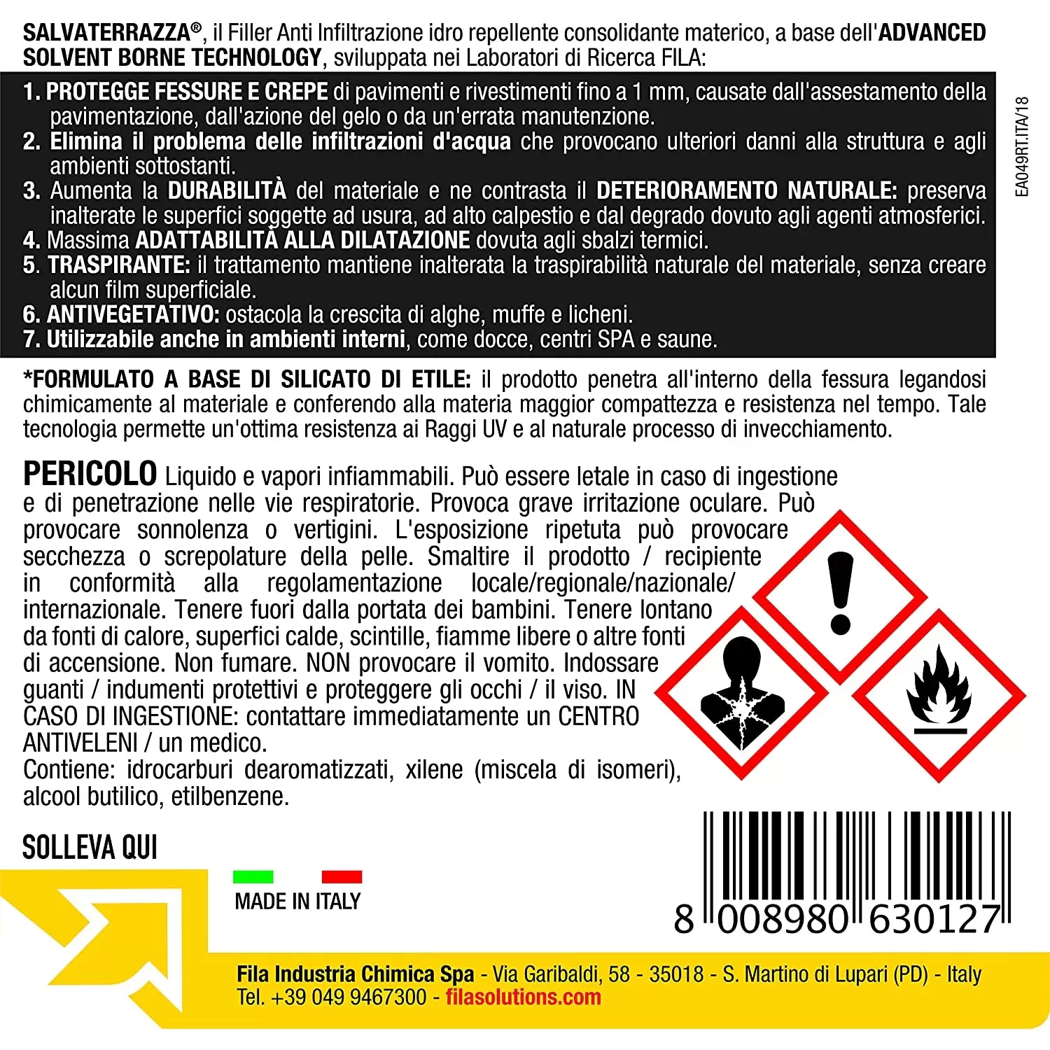 Salvaterrazza Fila - Protezione Da Infiltrazioni 4 Salvaterrazza Fila - Protezione Da Infiltrazioni - immagine 4
