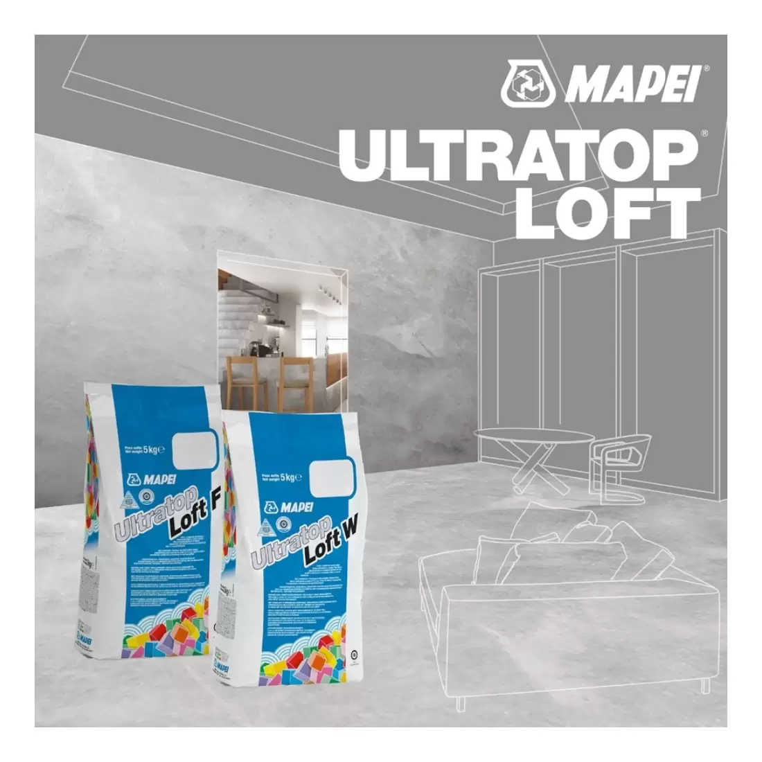 Resina Per Pavimenti Ultratop Loft Mapei - FINITURA W 4 Resina Per Pavimenti Ultratop Loft Mapei - FINITURA W - immagine 4
