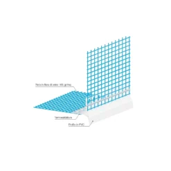 Rompigoccia In PVC Con Rete 2.50 Metri Lineari Edinet -Vendite Ediliamo rompigoccia in pvc con rete 250 metri lineari edinet 2