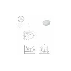 Sanitari Sospesi 53x36.5 Cm Color Sabbia BULL SDR 14 Sanitari Sospesi 53x36.5 Cm Color Sabbia BULL SDR -Vendite Ediliamo sanitari sospesi 53x365 cm color sabbia bull sdr 6