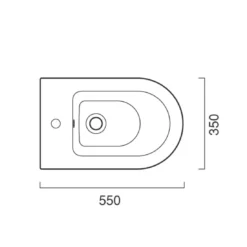 Sanitari Sospesi Bianco Satinato 55x35cm Catalano - Zero -Vendite Ediliamo sanitari sospesi catalano zero 55x35cm bianco satinato 5