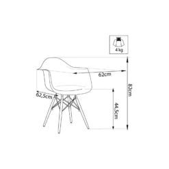 Sedia A Poltroncina Moderna Con Gambe In Legno Nera - Moritz 12 Sedia A Poltroncina Moderna Con Gambe In Legno Nera - Moritz -Vendite Ediliamo sedia a poltroncina moderna con gambe in legno nera moritz 2