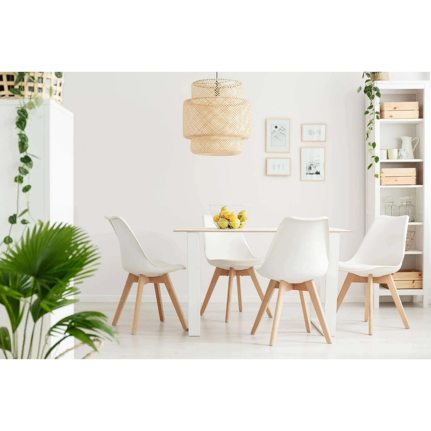 Sedia Con Cuscino In Polipropilene Moderna Bianca - Marsiglia 8 Sedia Con Cuscino In Polipropilene Moderna Bianca - Marsiglia - immagine 8