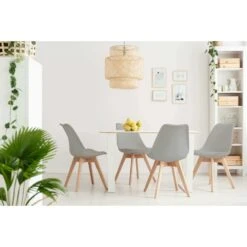 Sedia Con Cuscino In Polipropilene Moderna Grigia - Marsiglia -Vendite Ediliamo sedia con cuscino in polipropilene moderna grigia marsiglia 5