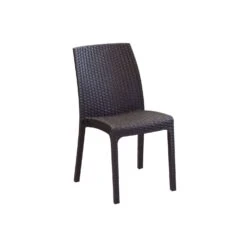 Sedia Giardino Wicker Virginia - Color Marrone