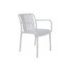 Sedia Impilabile Con Braccioli In Polipropilene Bianca - Giuly -Vendite Ediliamo sedia impilabile con braccioli in polipropilene bianca giuly