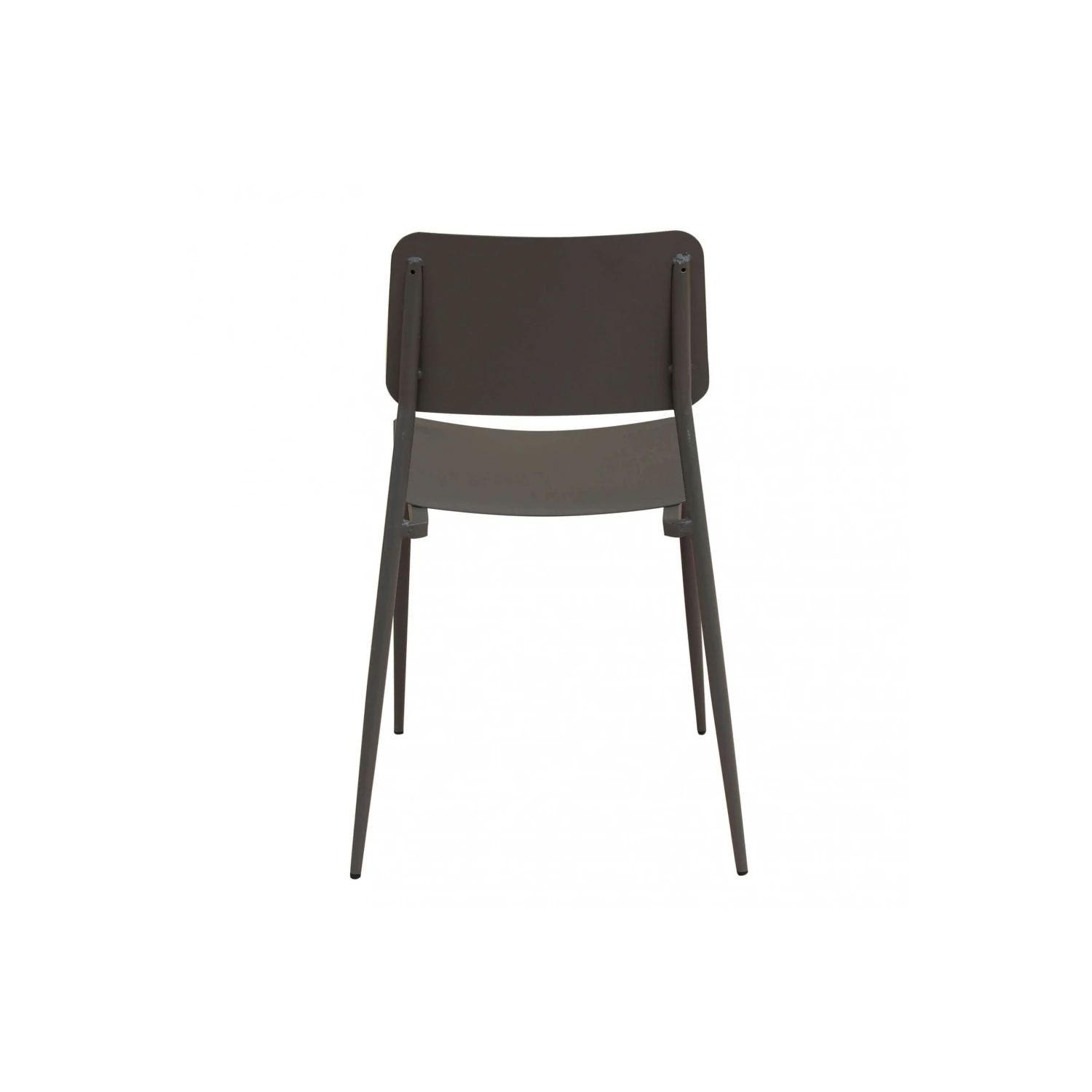 Sedia Impilabile Da Esterno Taupe Vega 4 Sedia Impilabile Da Esterno Taupe Vega - immagine 4