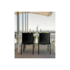 Sedia Impilabile In Polipropilene Colore Nera Volga 6 Sedia Impilabile In Polipropilene Colore Nera Volga -Vendite Ediliamo sedia impilabile in polipropilene colore nera volga 2